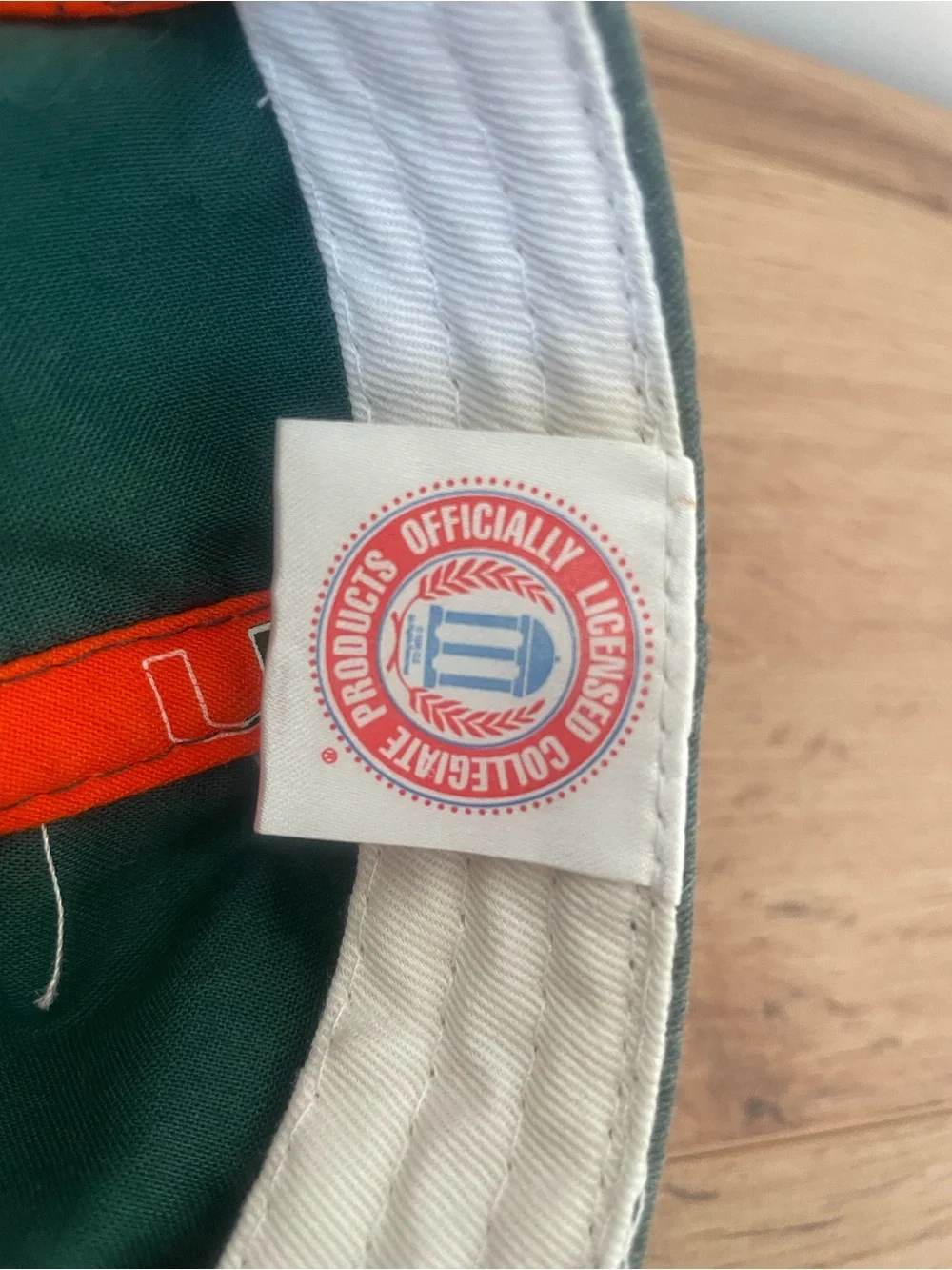 University of Miami Hurricanes baseball cap